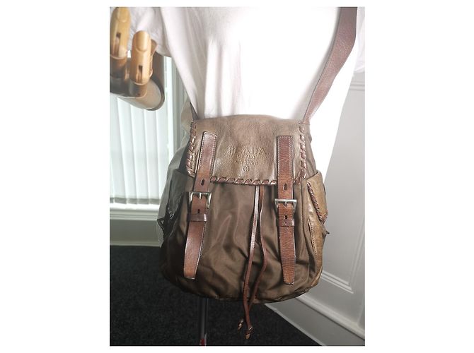 Borsa a tracolla in pelle Prada Multicolore - vista 2