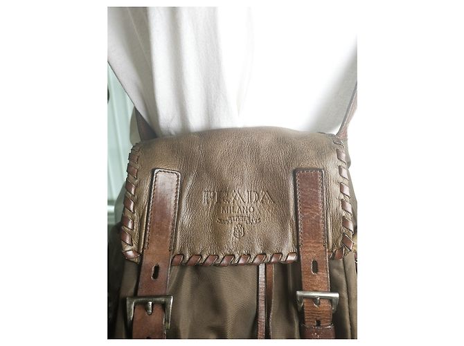 Borsa a tracolla in pelle Prada Multicolore - vista 3
