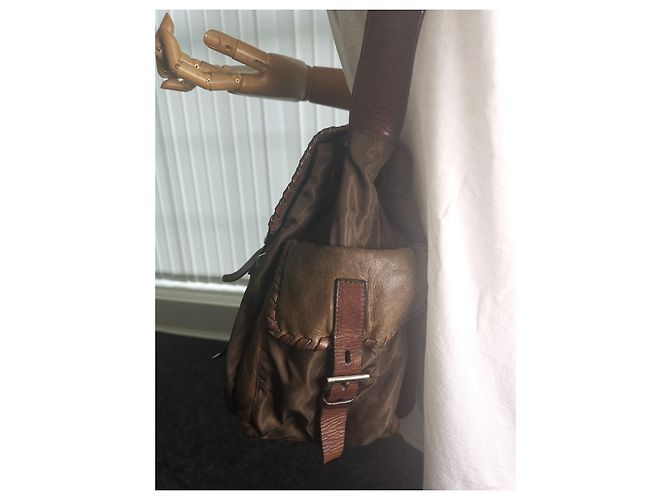 Borsa a tracolla in pelle Prada Multicolore - vista 5