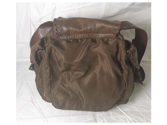 Borsa a tracolla in pelle Prada Multicolore - vista 6