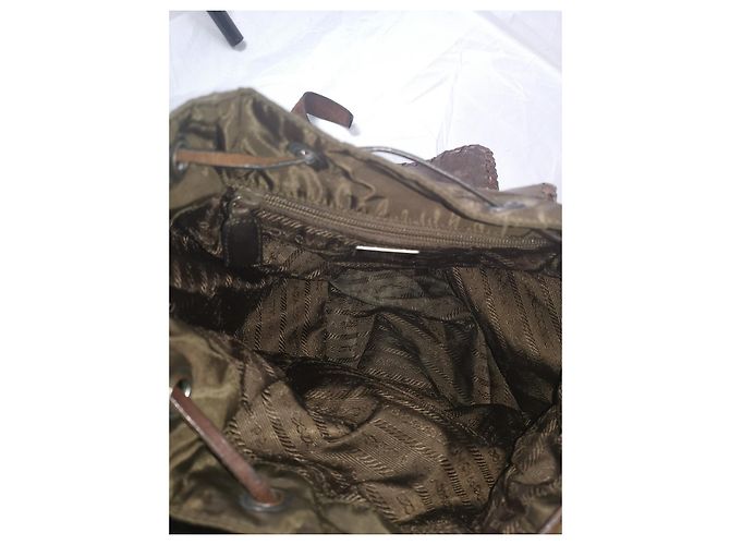 Borsa a tracolla in pelle Prada Multicolore - vista 9