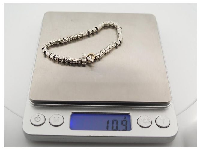 Dodo Pomellato BRACCIALE POMELLATO DODO GRANELLI MISURA 18 ARGENTO STERLING XL 925 10.9 PERLE GR - vista 3