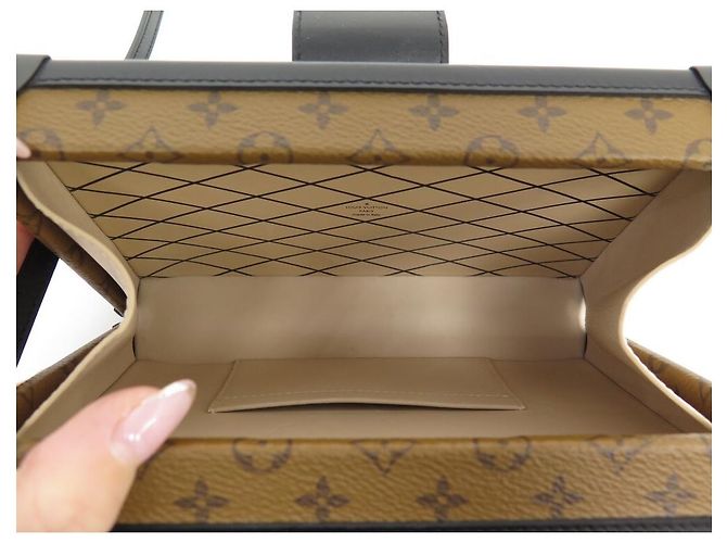 Petite Malle NUOVA BORSA A MANO BORSA A MANO LOUIS VUITTON PETITE TRUNK DAMIER - vista 6