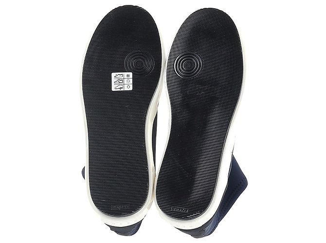 Stivaletti Sneaker Marni in Neoprene in Neoprene Blu Blu navy - vista 6