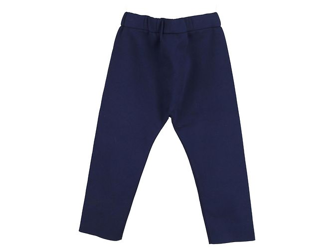 Marni-Hose mit elastischem Reißverschluss aus blauer Viskose Marineblau - Ansicht 2