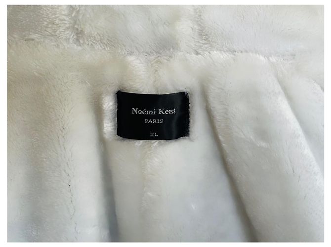 Autre Marque Parka NOEMIE KENT Perfect Girls Caqui y Blanco - vista 4