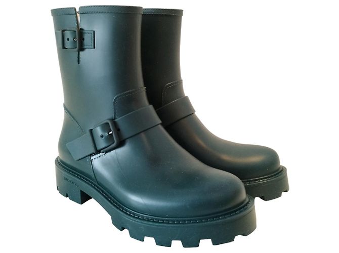 Jimmy Choo botines Yael de goma verde - vista 2
