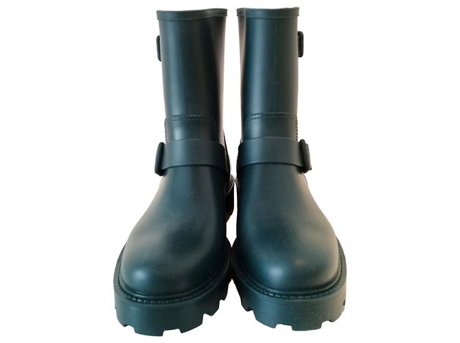 Jimmy Choo botines Yael de goma verde - vista 4