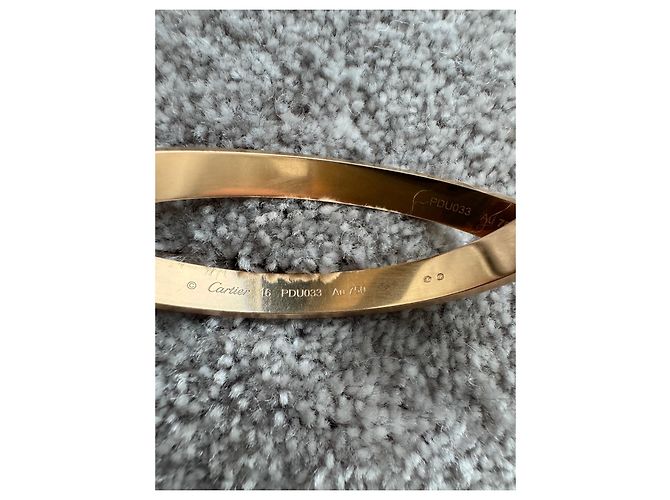 Bracciale Cartier Love in oro rosa D'oro - vista 3
