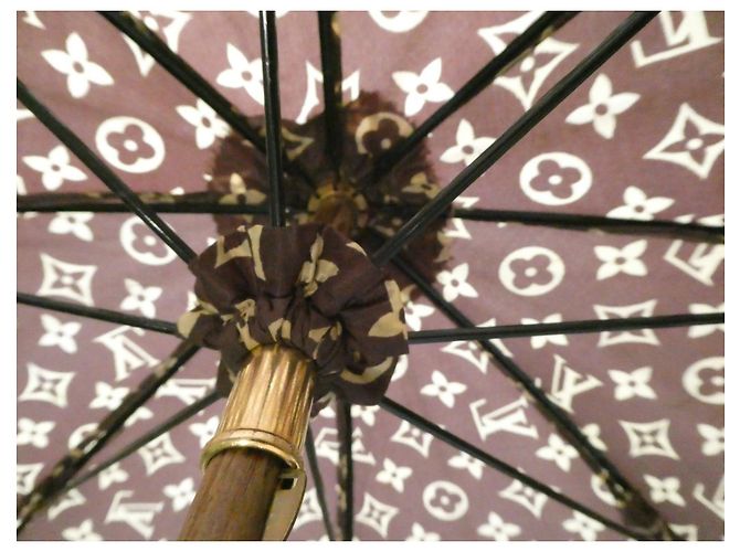 guarda-chuva louis vuitton antigo em muito bom estado Monograma - vista 3