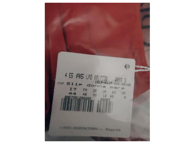 La Perla Badeanzug rot mit Tüll - Ansicht 5