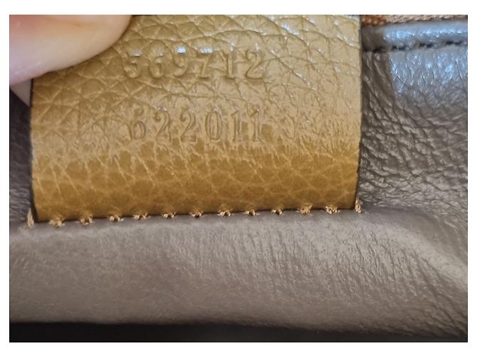 Borsa a mano Gucci Zumi in pelle marrone chiaro - vista 11