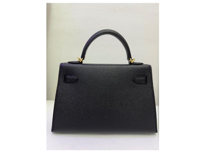 Hermès Mini Kelly Black Epsom Schwarz - Ansicht 2