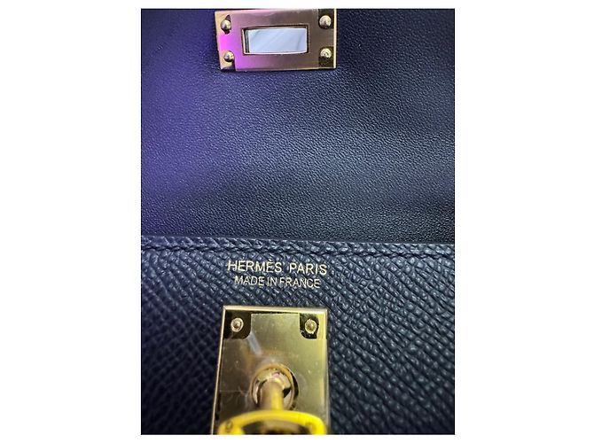 Hermès Mini Kelly Black Epsom Schwarz - Ansicht 4