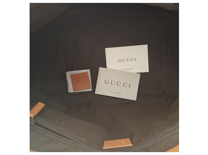 Gucci Bamboo Lederhandtasche camel Kamel - Ansicht 6