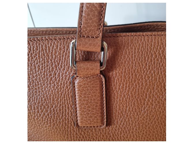 Gucci Bamboo Lederhandtasche camel Kamel - Ansicht 9
