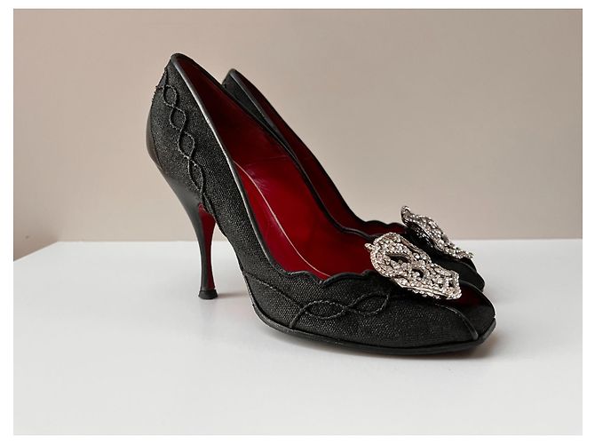 Cesare Paciotti heels Nero - vista 4