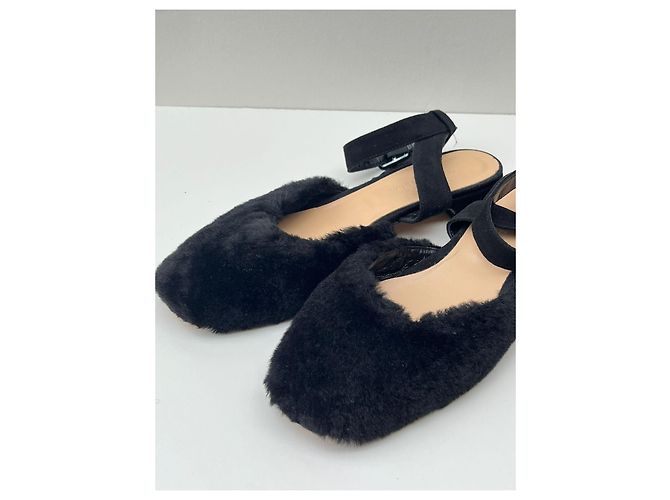Autre Marque Ballerine Gabriella in pelle nera Nero - vista 4