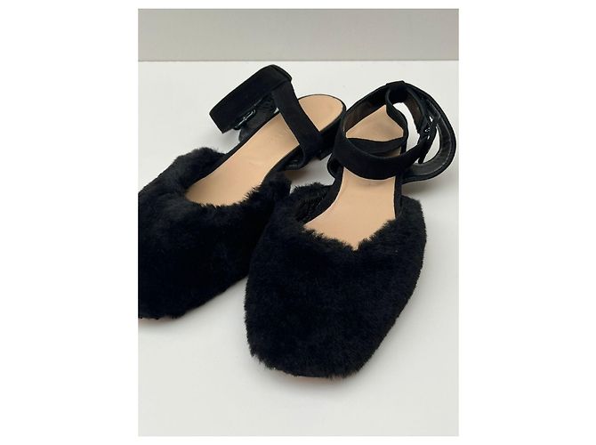 Autre Marque Ballerine Gabriella in pelle nera Nero - vista 8