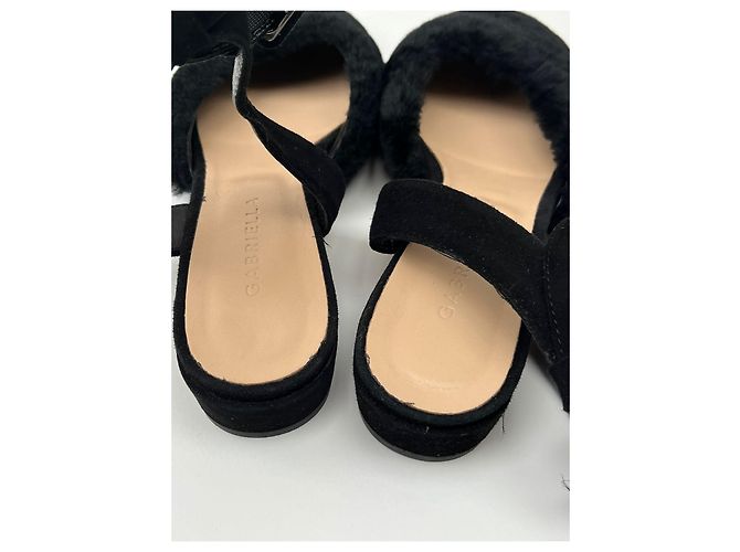 Autre Marque Ballerine Gabriella in pelle nera Nero - vista 9