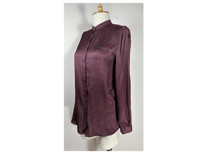 Armani Jeans Hemd Polyester Mehrfarbig Größe 42 Mehrfarben - Ansicht 2