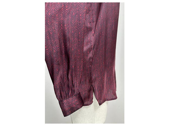 Armani Jeans Hemd Polyester Mehrfarbig Größe 42 Mehrfarben - Ansicht 4