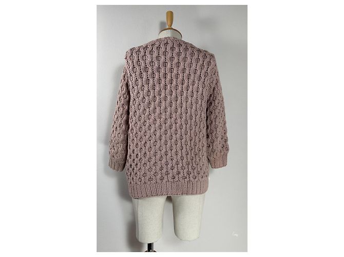 Cardigan Cos Rosa in Cotone - vista 4