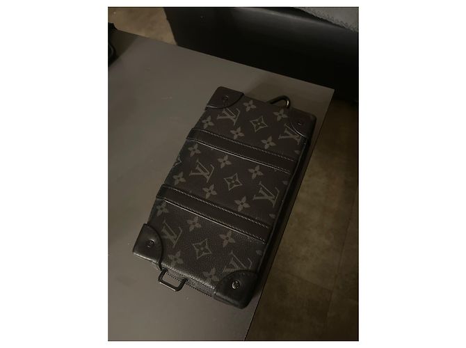 Ellipse Borsa Louis Vuitton in pelle nera Nero - vista 2