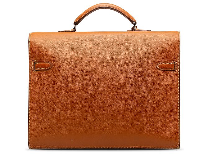 Hermès Hermes Brown Epsom Kelly Depeches 34 Marrone - vista 3