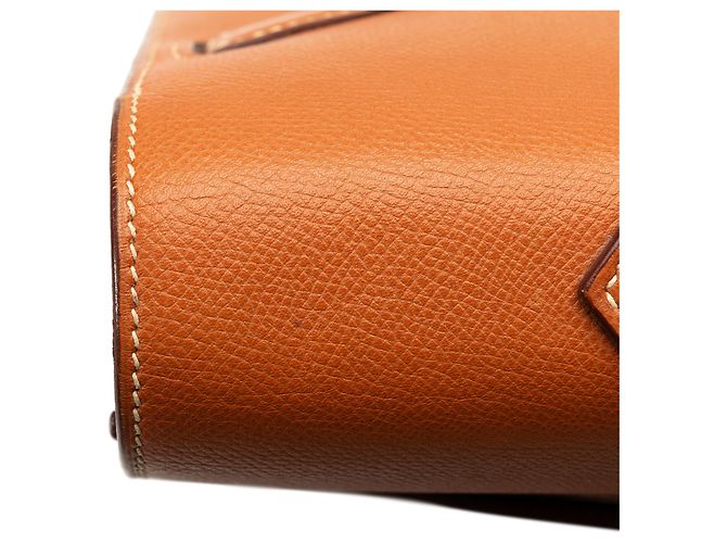 Hermès Hermes Brown Epsom Kelly Depeches 34 Marrone - vista 9