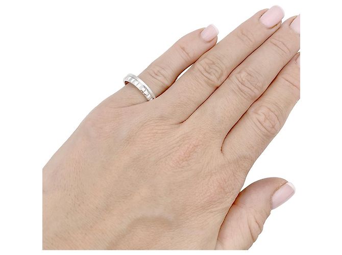 Boucheron Ehering „Quatre Radiant Edition“ Weißgold. - Ansicht 2