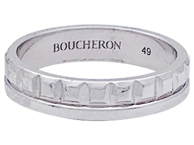 Boucheron Ehering „Quatre Radiant Edition“ Weißgold. - Ansicht 4