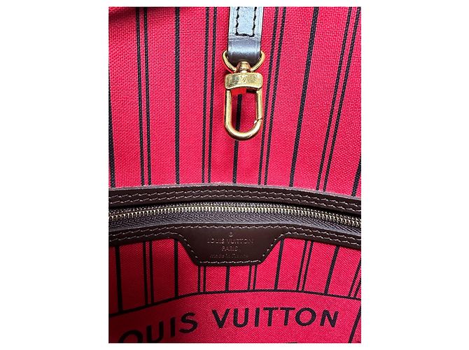 Louis Vuitton Nevefull MM Damier Ebene Marrone Marrone scuro - vista 5