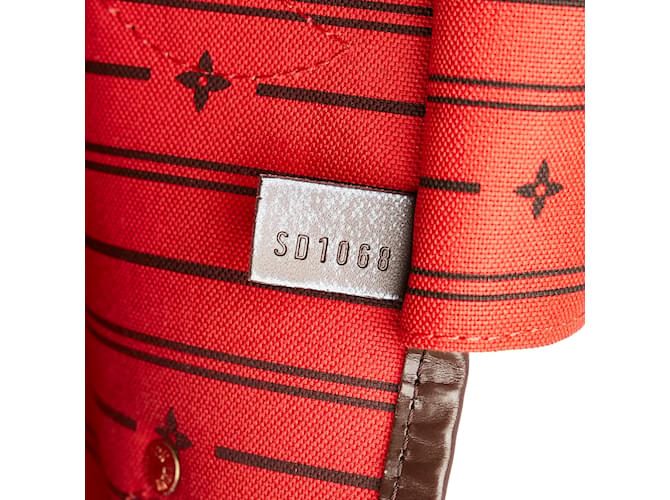 Neverfull Sacs à main LOUIS VUITTON Marron - vue 7