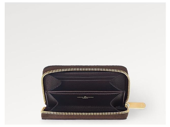 Louis Vuitton LV Zippy moneda damier ebane Castaño - vista 2