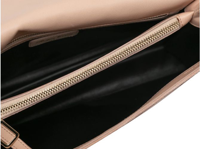 Borsa a tracolla con motivo geometrico Roger Vivier beige - vista 5