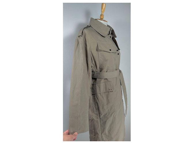 Autre Marque Eudon Choi Gabardina Mitchell Caqui - vista 4