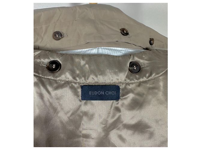Autre Marque Eudon Choi Gabardina Mitchell Caqui - vista 8
