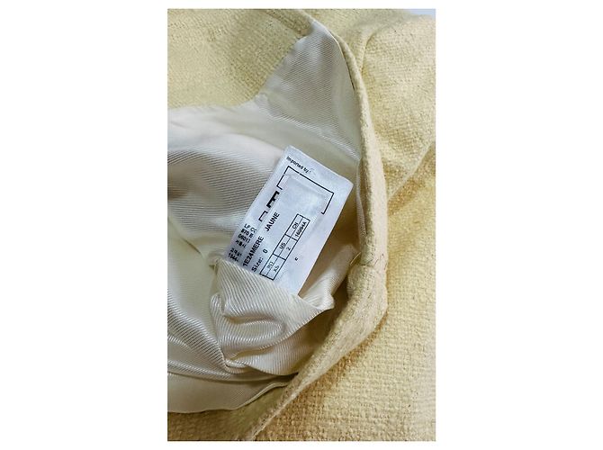 Ba&Sh Meredith Tweed Jacke Gelb - Ansicht 7