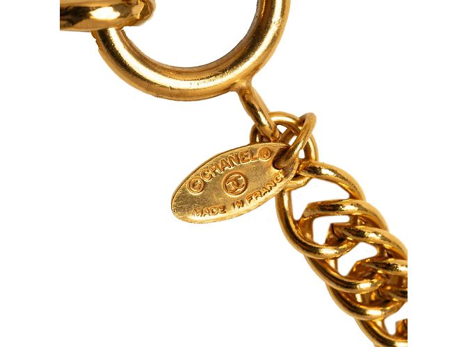 Chanel 31 Collana con ciondolo medaglione Rue Cambon D'oro - vista 3