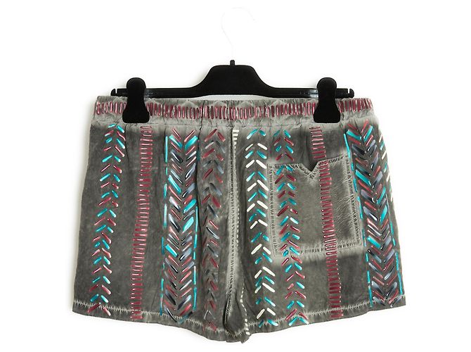 Louis Vuitton PE2016 Ghesquiere Ethnic Shorts FR38 Mehrfarben - Ansicht 4