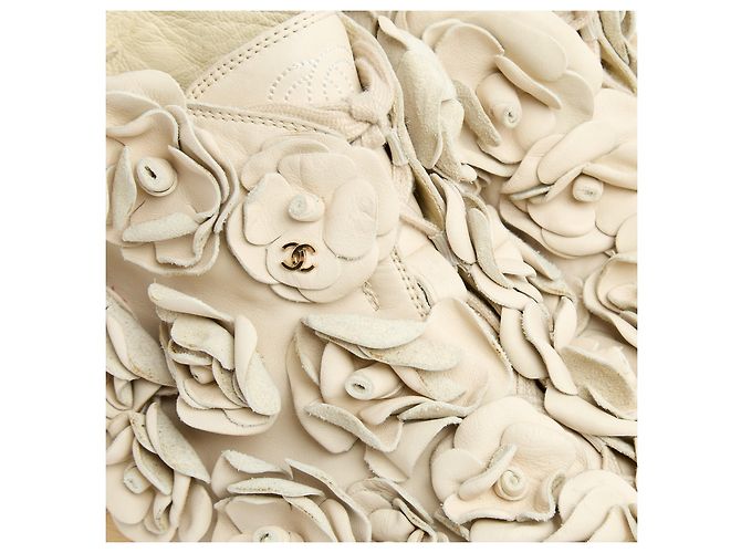 Chanel BEIGES LEDER CAMELIA FR39 - Ansicht 4