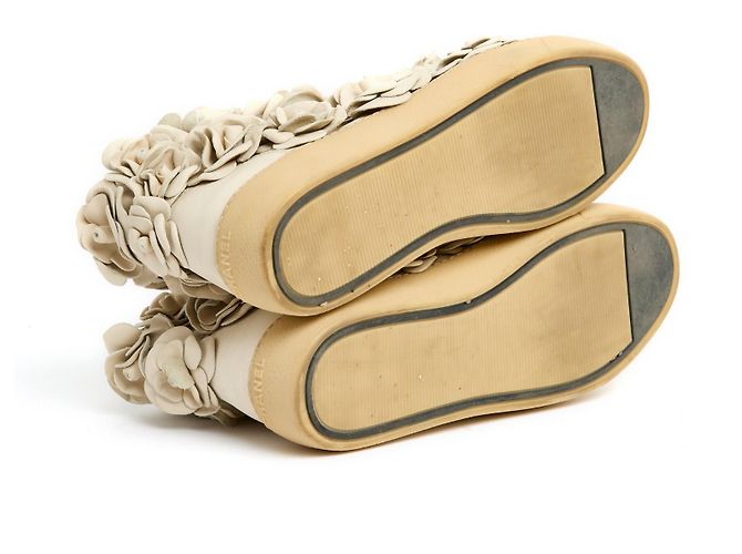 Chanel BEIGES LEDER CAMELIA FR39 - Ansicht 6