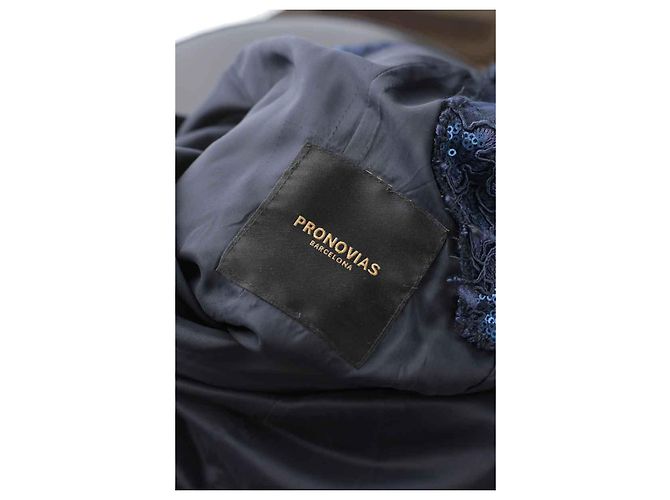 Pronovias Marinekleid Marineblau - Ansicht 5