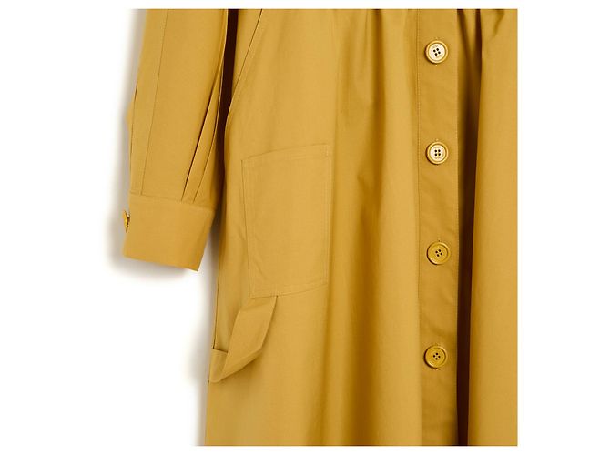 Fendi Karl Lagerfeld 2019 Saffron dress FR40 Jaune - vue 2