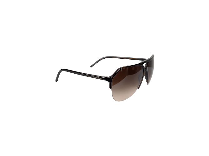 Dolce & Gabbana Stefano Pilotensonnenbrille Braun - Ansicht 2