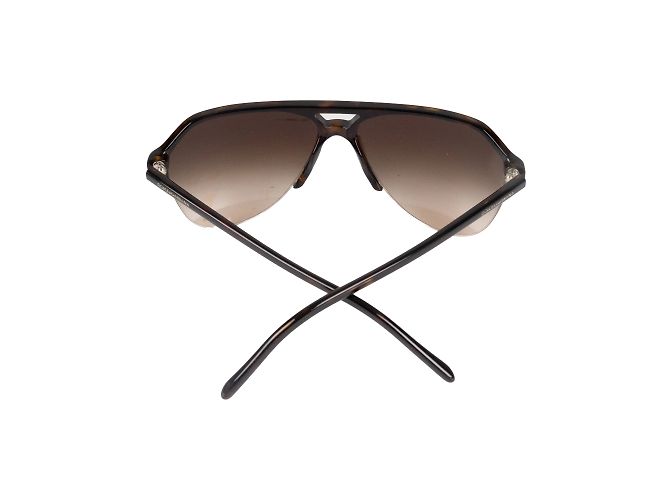 Dolce & Gabbana Stefano Pilotensonnenbrille Braun - Ansicht 4
