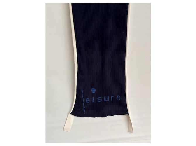 Vestido Pinko azul de viscosa - vista 10