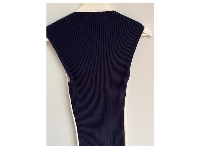 Vestido Pinko azul de viscosa - vista 5