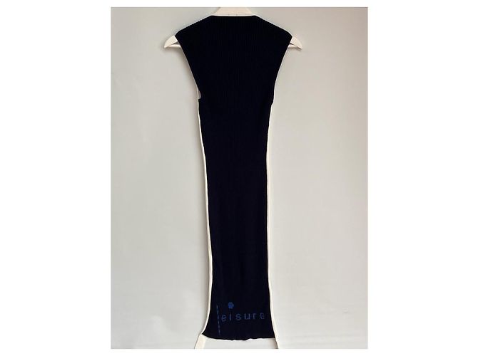 Vestido Pinko azul de viscosa - vista 6